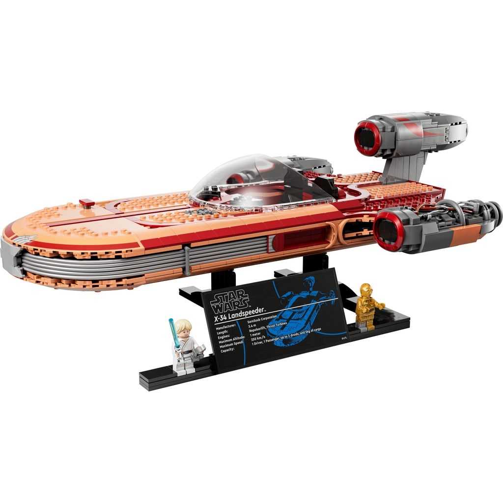 Star Wars Lego Speeder Terrestre de Luke Skywalker Edades 18+ # 75341 Artículo 1890 Piezas | THP-265148